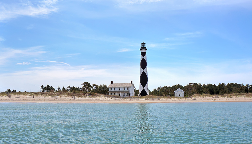 Carteret County Beaufort Airport Cape Lookout Lighthouse